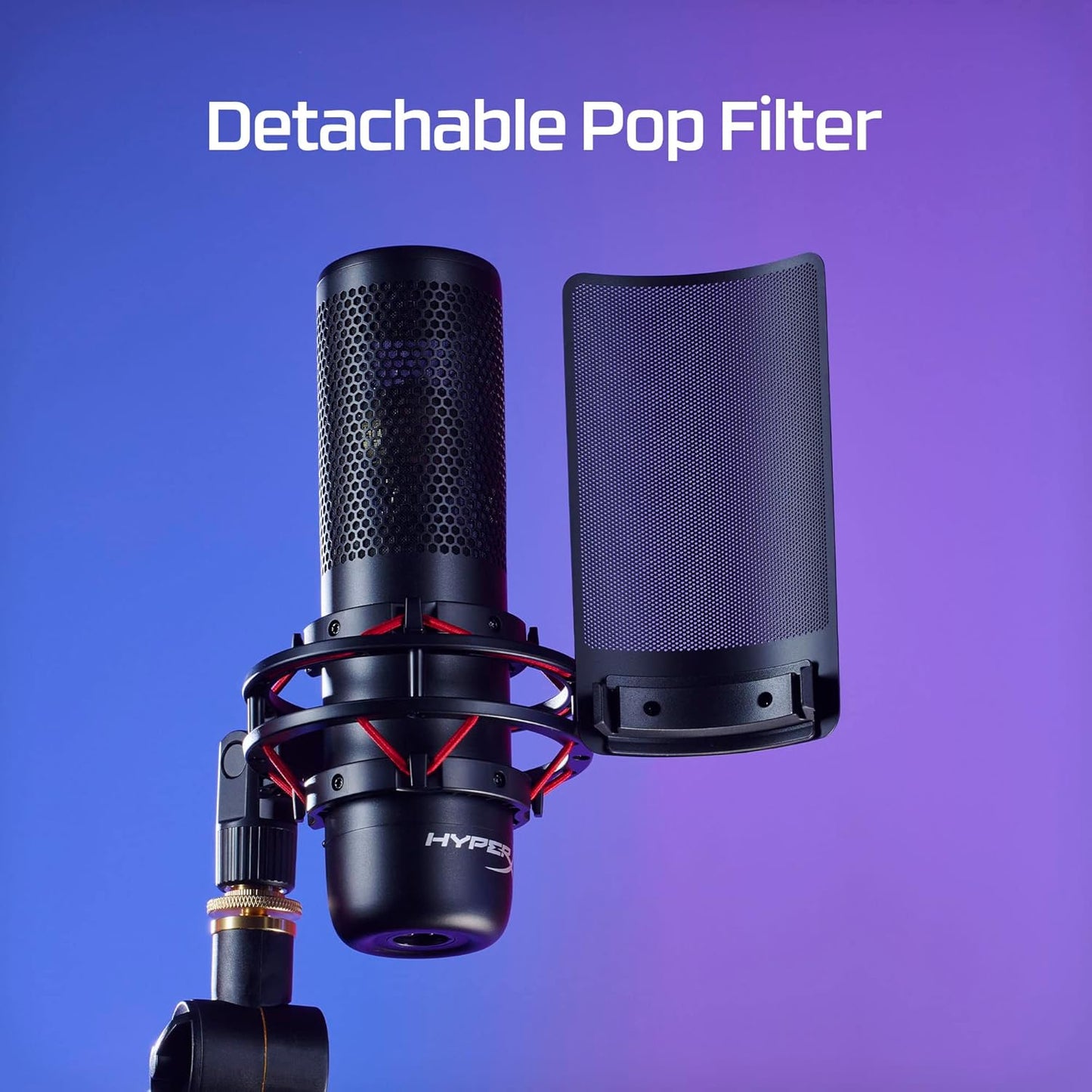 HyperX ProCast Large Diaphragm XLR Condenser Microphone Renewed