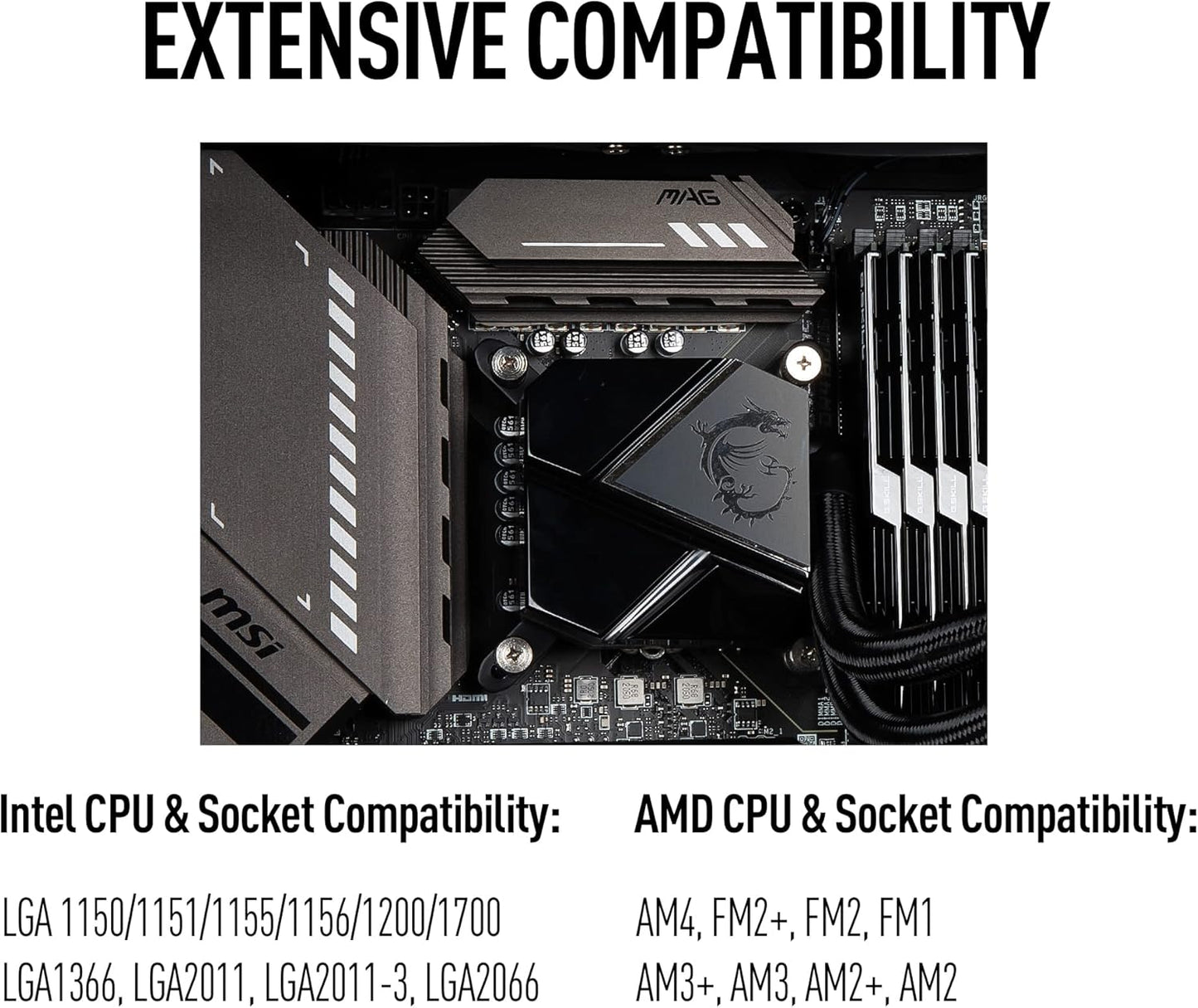 MSI MAG CORELIQUID P240 AIO CPU Cooler