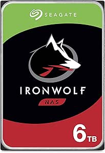 Seagate ST6000VNZ033 IronWolf 6TB NAS Hard Drive — main product image