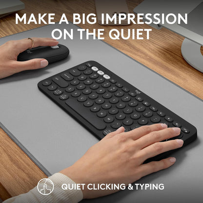 Logitech 920-012415 Pebble 2 Wireless Keyboard and Mouse Combo - Black