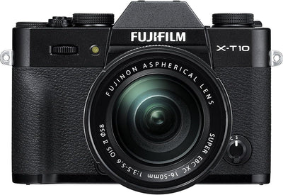 Fujifilm X-T10 OIS II Black XC16-50mm Mirrorless Camera Kit