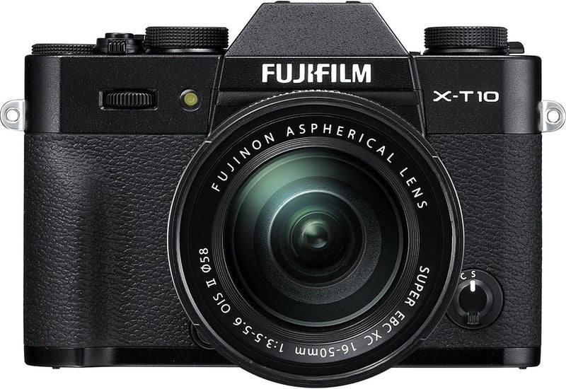 Fujifilm X-T10 OIS II Black XC16-50mm Mirrorless Camera Kit — main product image