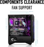 MSI MPG GUNGNIR 111R Mid Tower Gaming PC Case