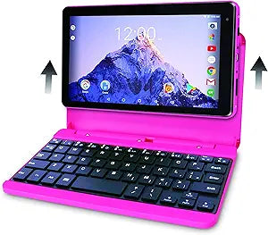RCA Voyager Pro 7-Inch Tablet Pink Keyboard Bundle
