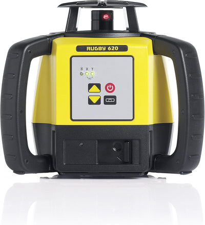 Leica 6011152 Rugby 620 Laser Level Kit Rod Eye 120