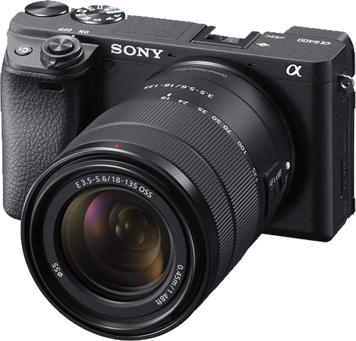 Sony a6400 Mirrorless Camera 18-135mm Lens Deluxe Bundle
