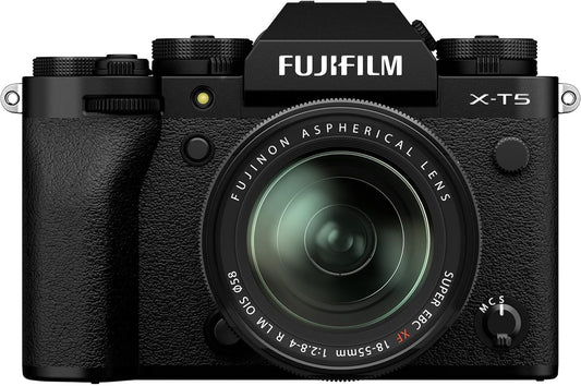Fujifilm 16783082 X-T5 Mirrorless Camera with XF18-55mm Lens Black