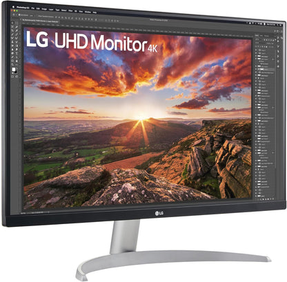 LG 27UP600-W 27" Ultrafine 4K UHD IPS Monitor