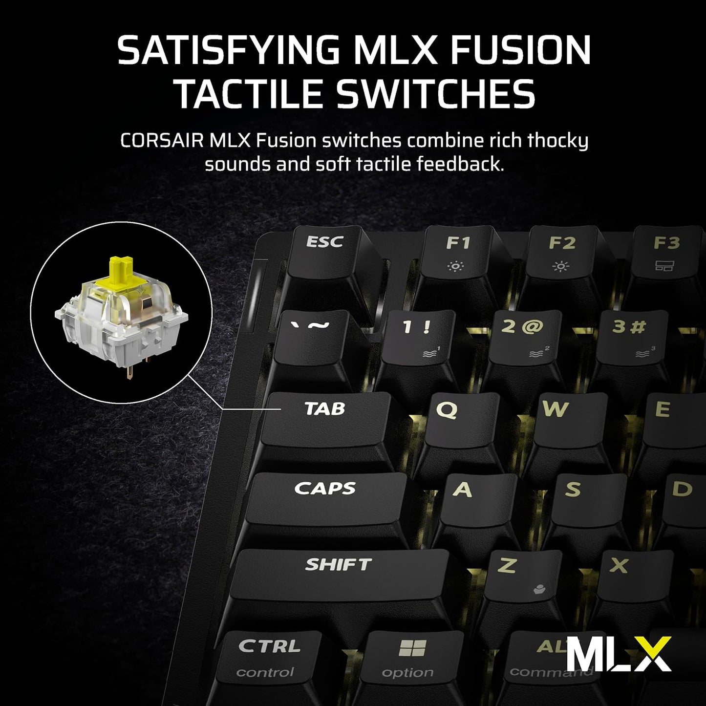 Corsair CH-91D441F-NA K65 Plus Wireless Hot-Swappable Keyboard