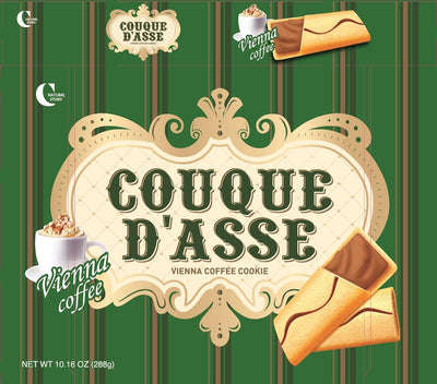 Crown Couque D'Asse Coffee Cookies 10.16 oz