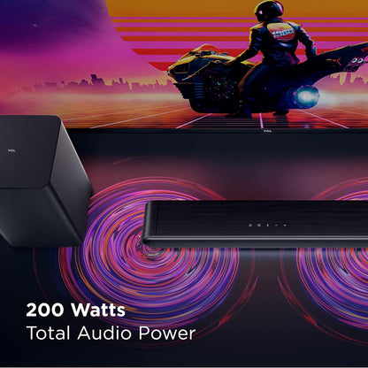TCL S4210 2.1ch Sound Bar with Wireless Subwoofer (Renewed)