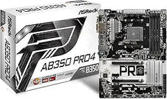 ASRock AB350 PRO4 ATX AMD Motherboard