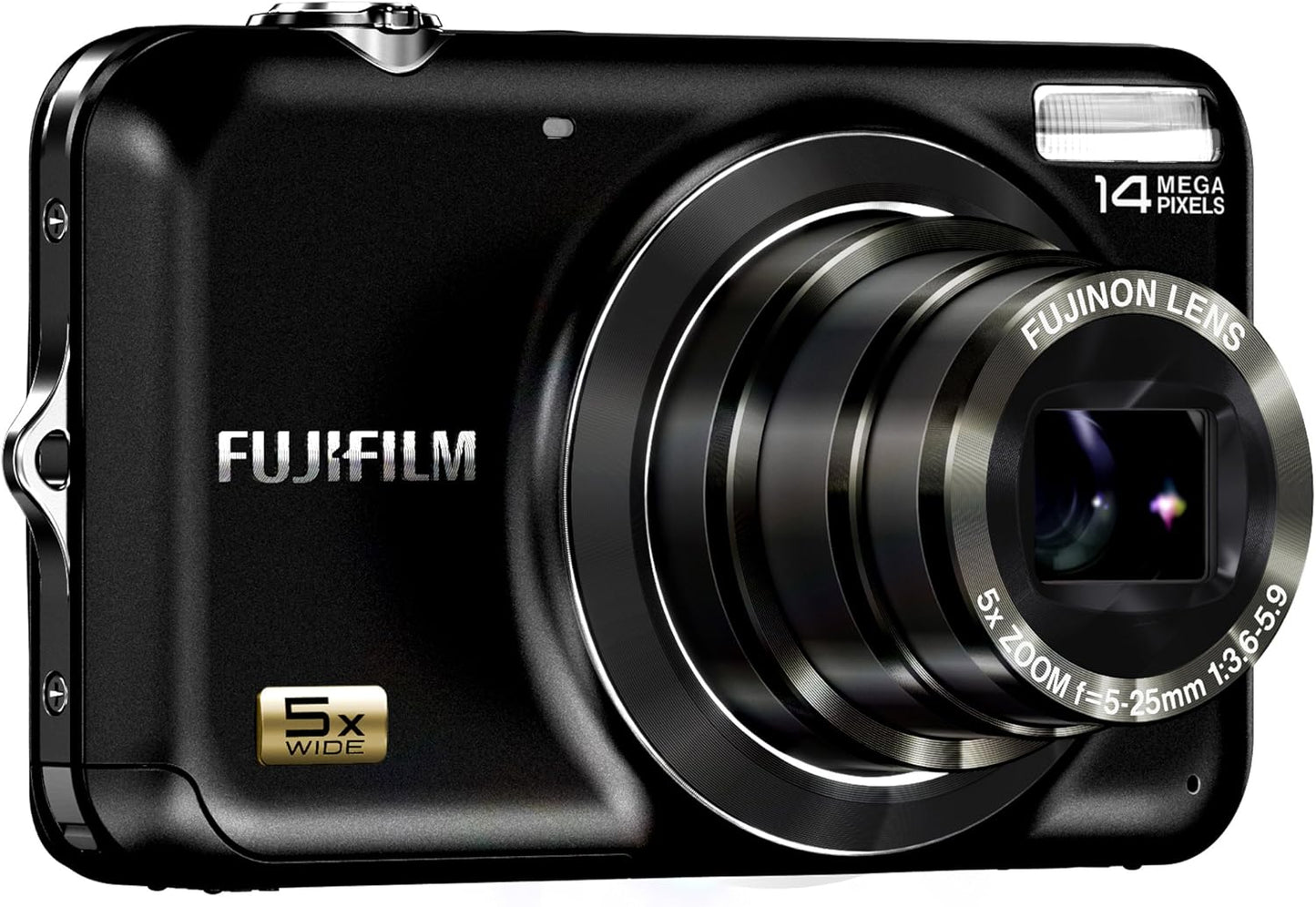 Fujifilm JX250 Black 14MP 5x Optical Zoom Camera
