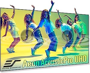 Elite Screens AR120H2-AUHD Aeon AUHD 120" Acoustically Transparent Screen
