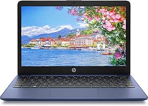 HP 11" HD IPS Laptop Celeron 4GB 64GB SSD Renewed