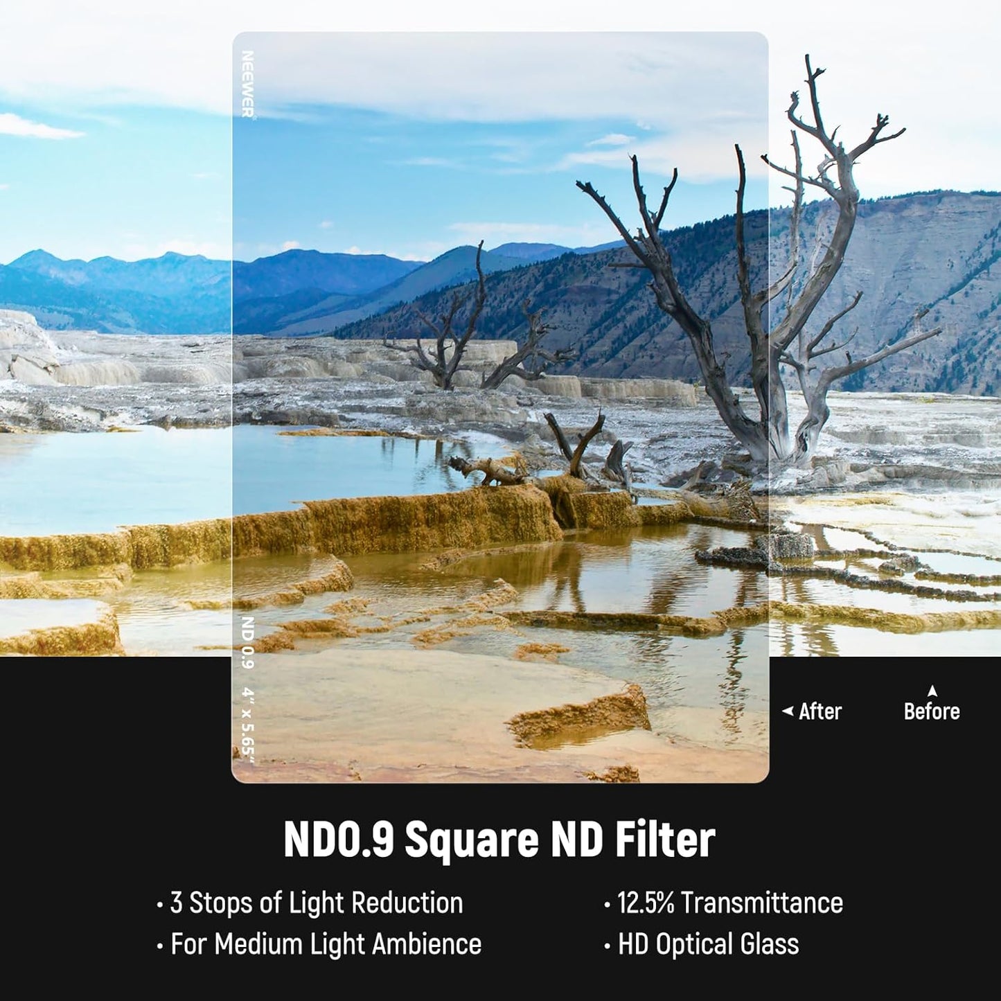 Neewer NW SERIES S ND Filter Kit 4x5.65"