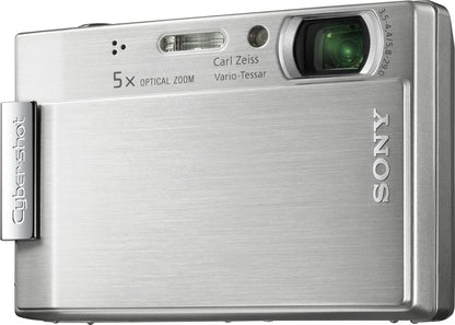 Sony DSCT100 Cybershot Digital Camera - 8MP, 5x Zoom Silver