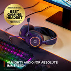 SteelSeries Nova 3 Multi-Platform Gaming Headset (Renewed)