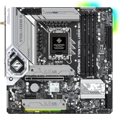 ASRock B760M STEEL LEGEND WIFI DDR5 Motherboard