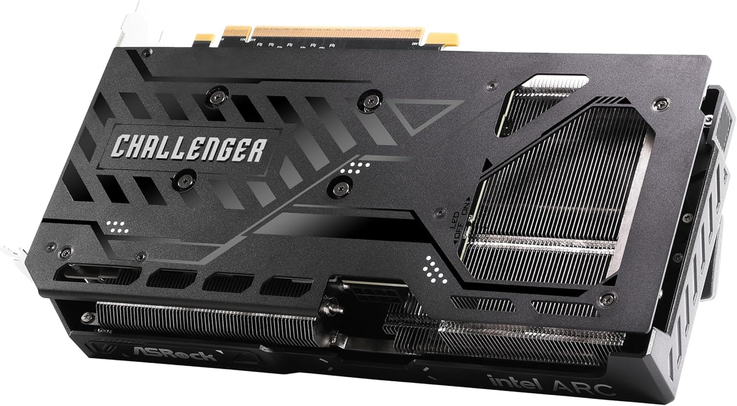 ASRock B580 CL 12GO Intel ARC B580 Challenger - 12GB OC Graphics Card