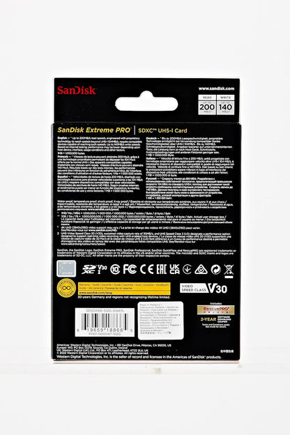 SanDisk SDSDXXD-512G-GN4IN 512GB Extreme PRO SD Card