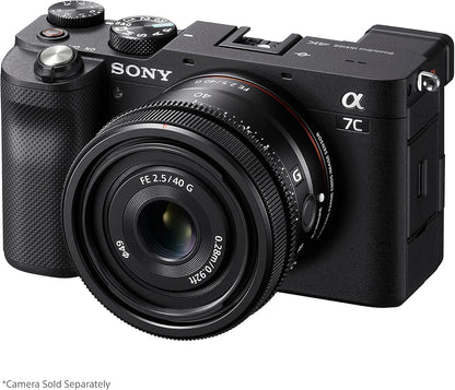 Sony SEL40F25G FE 40mm F2.5 G Ultra-Compact Lens