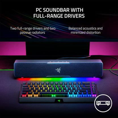 Razer RZ05-04280100-R3U1 Leviathan V2 X USB-C Gaming Soundbar