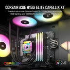 Corsair CW-9060070-WW iCUE H150i Elite CAPELLIX XT CPU Cooler