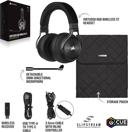 Corsair CA-9011188-NA VIRTUOSO RGB Wireless XT Gaming Headset