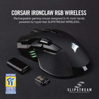 Corsair IRONCLAW Wireless RGB Gaming Mouse Renewed