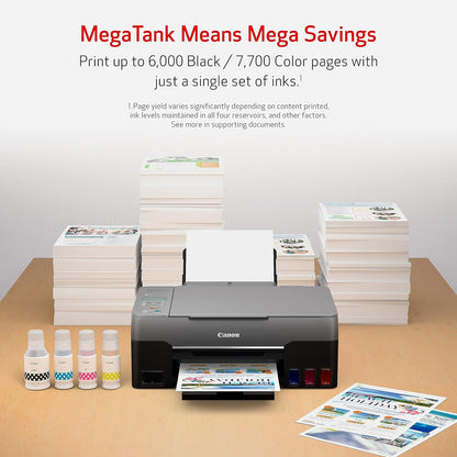 Canon 4468C002 G3260 Wireless MegaTank All-in-One Printer