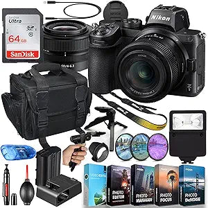 Nikon Z5 24-50mm Lens Mirrorless Camera Bundle Renewed