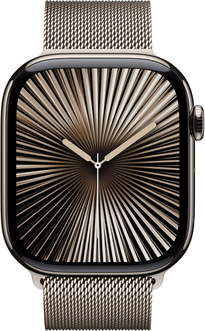 Apple Milanese Loop 46mm Watch Band Natural