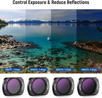 Neewer 10103578 DJI Osmo Pocket 3 Filter Set