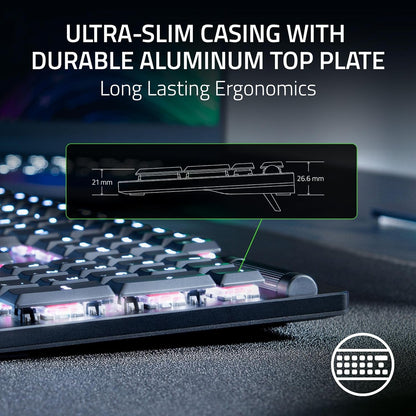 Razer RZ03-04360200-R3U1 DeathStalker V2 Pro Wireless Gaming Keyboard