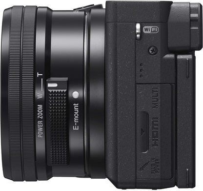 Sony ILCE-6400L/B Alpha a6400 Mirrorless Camera Lens Bundle