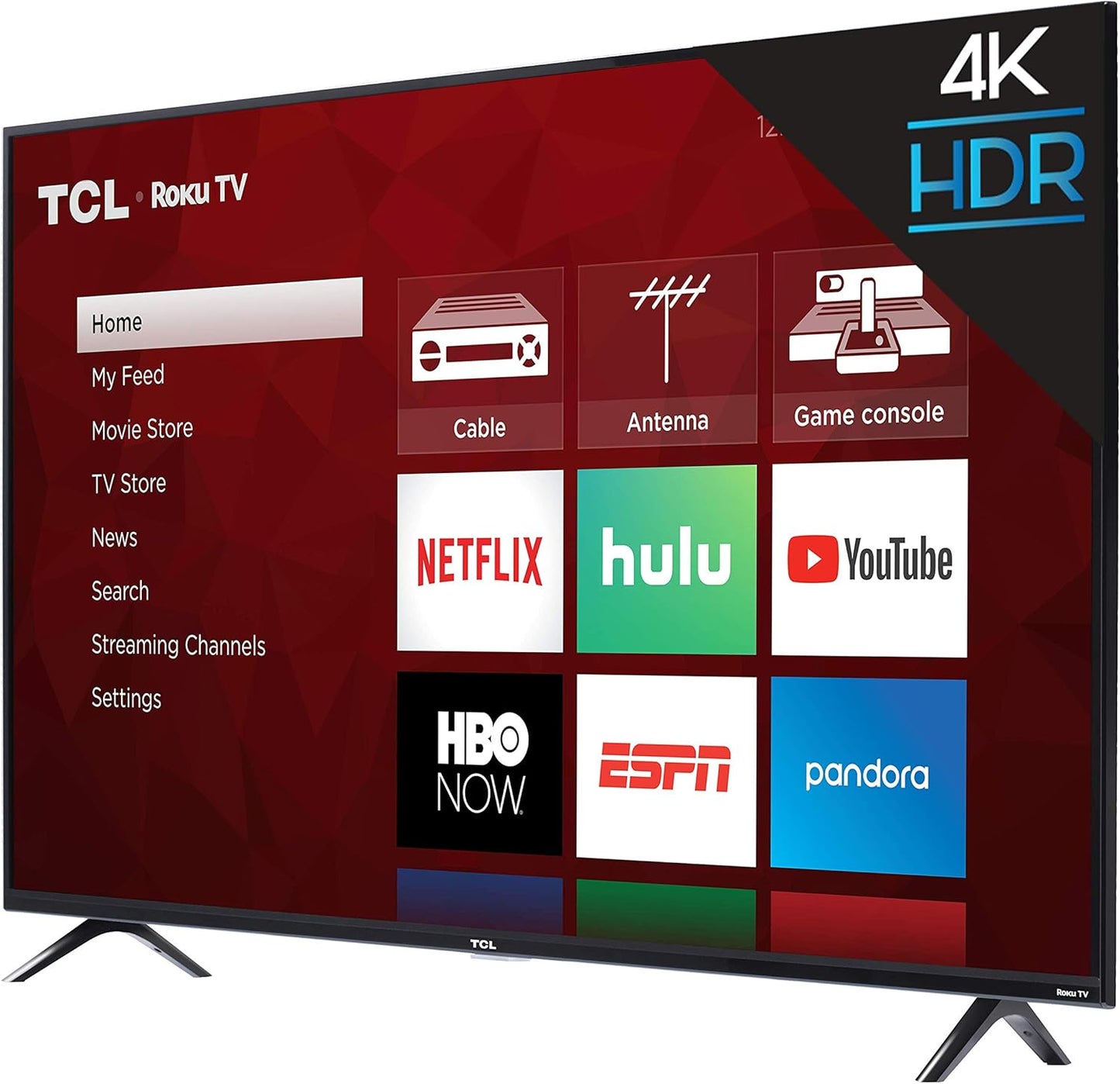 TCL 50S425 50" 4K Smart LED Roku TV (2019)
