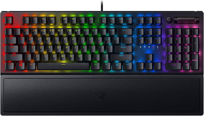 Razer BlackWidow V3 Yellow Switch RGB Gaming Keyboard Renewed