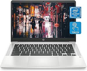 HP 14a-na0130nr 14" Touchscreen Chromebook (Renewed)