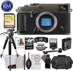 K&M Fujifilm X-Pro3 Body Dura Black Bundle
