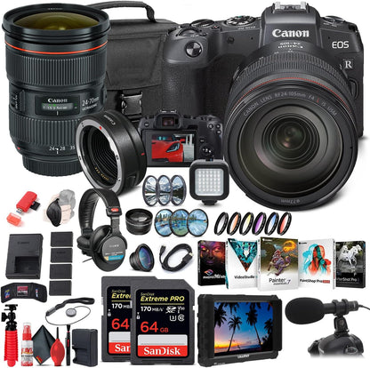 Canon 3380C012 EOS RP Mirrorless Camera Kit - 24-105mm Lens
