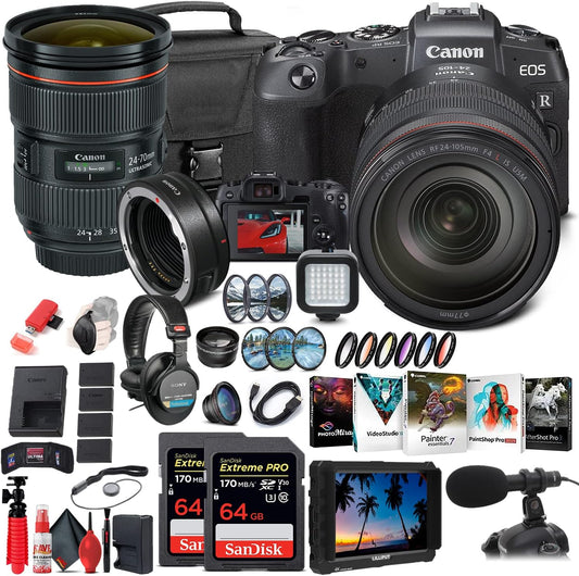 Canon 3380C012 EOS RP Mirrorless Camera Kit - 24-105mm Lens