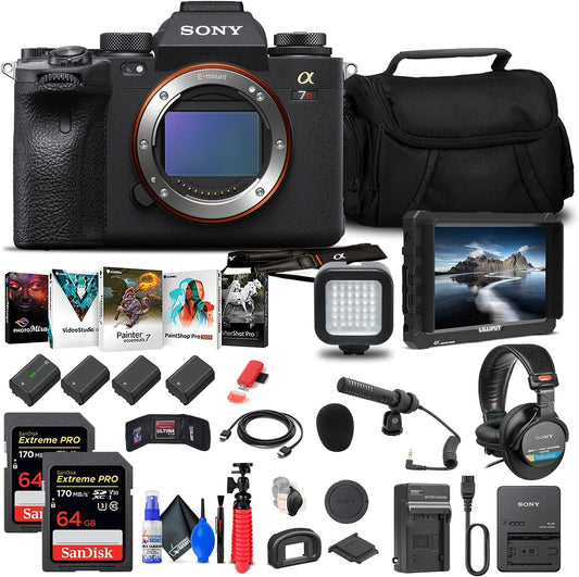 Sony ILCE7RM3A/B Alpha a7R IIIA Mirrorless Camera Bundle (Renewed)