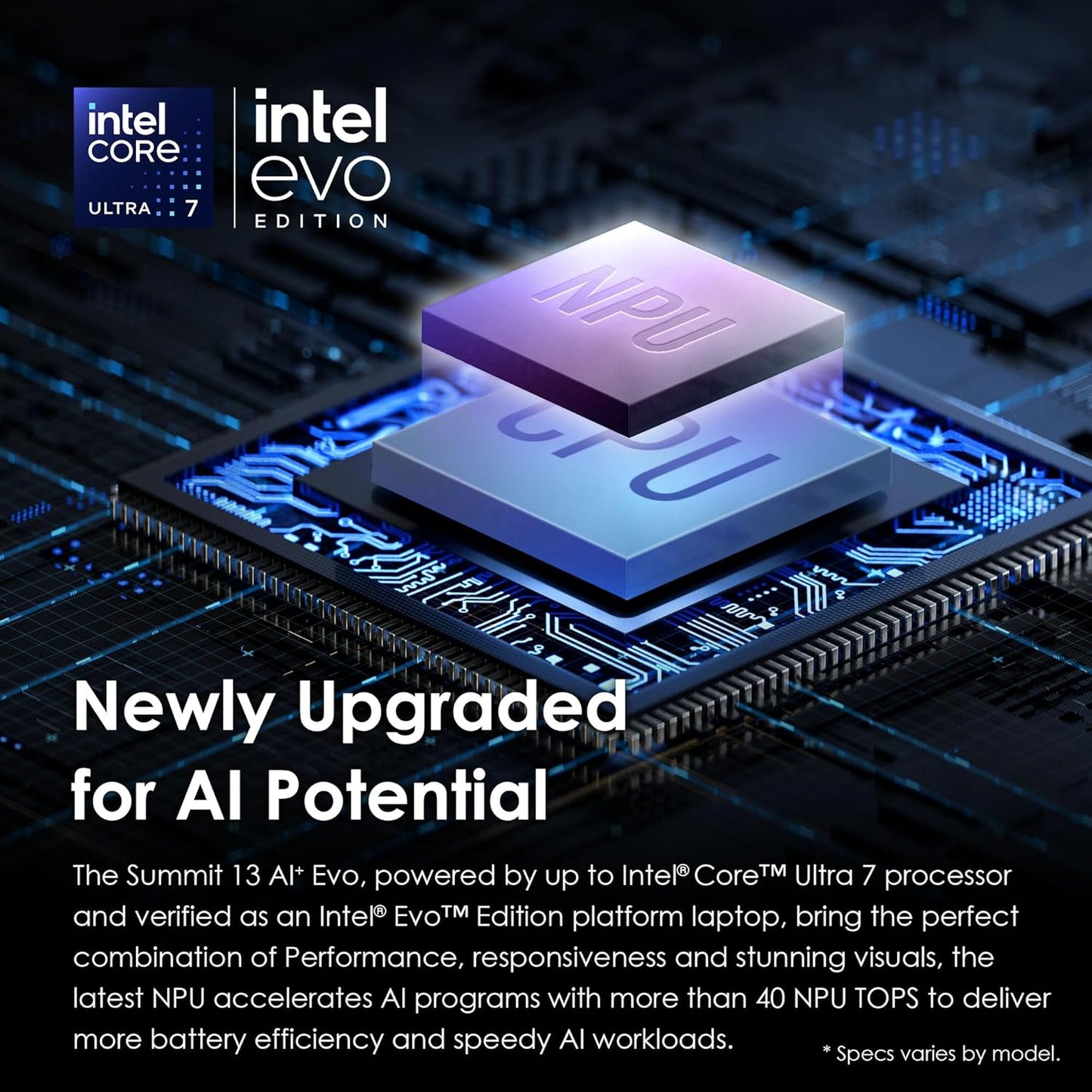 MSI SUM13A2017 Summit 13 AI+ Evo 2024 Laptop