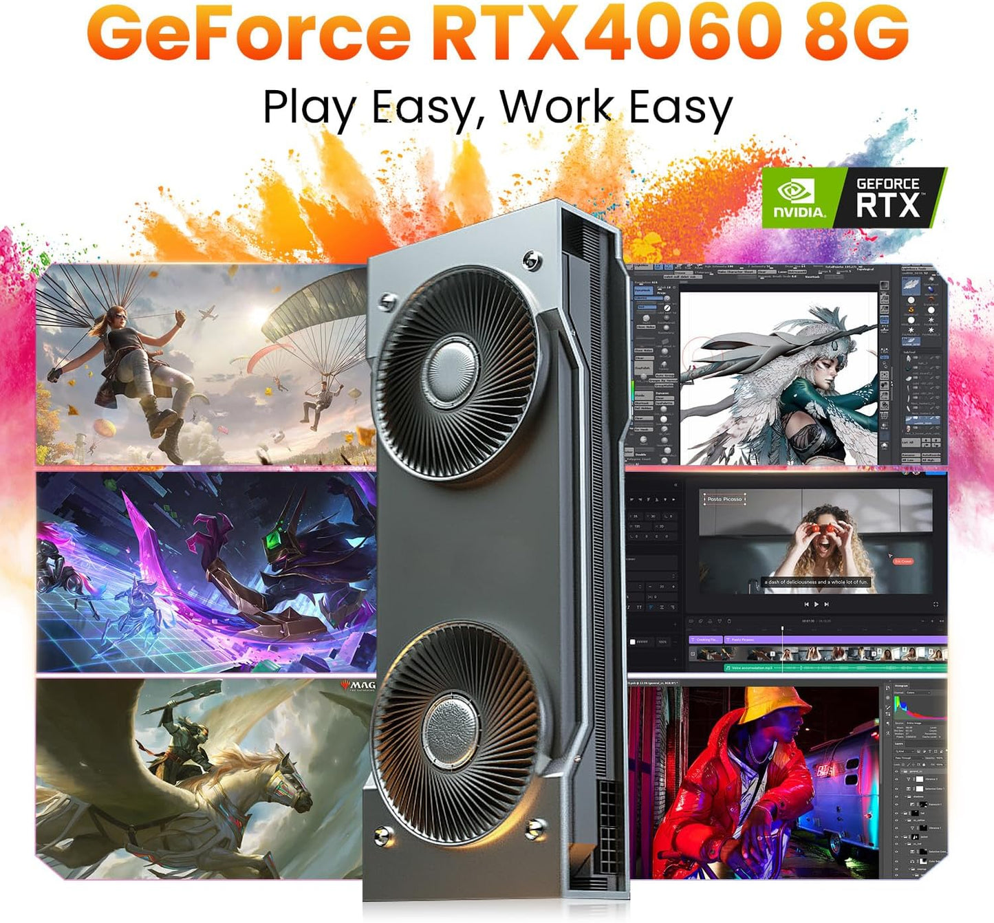 HP TG02 Victus i7 RTX 4060 Gaming Desktop