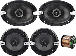 JVC CS-DR6930 Car Speaker Bundle - 6x9 & 6.5 Inch