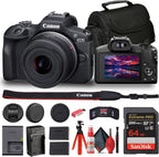 Canon 6052C012 EOS R100 Mirrorless 18-45mm Lens Kit