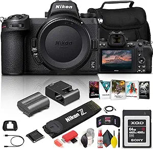 Nikon Z 7II 45.7MP Mirrorless Camera Bundle Renewed