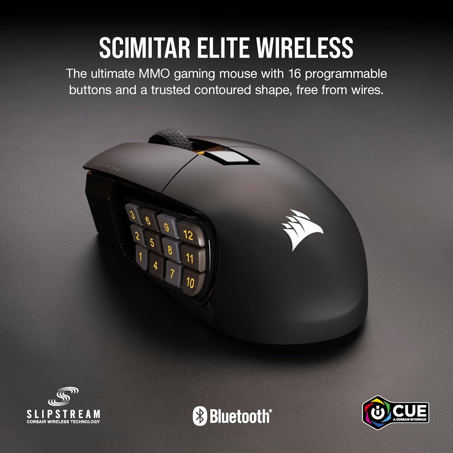 Corsair CH-9314311-NA SCIMITAR ELITE Wireless MMO Mouse