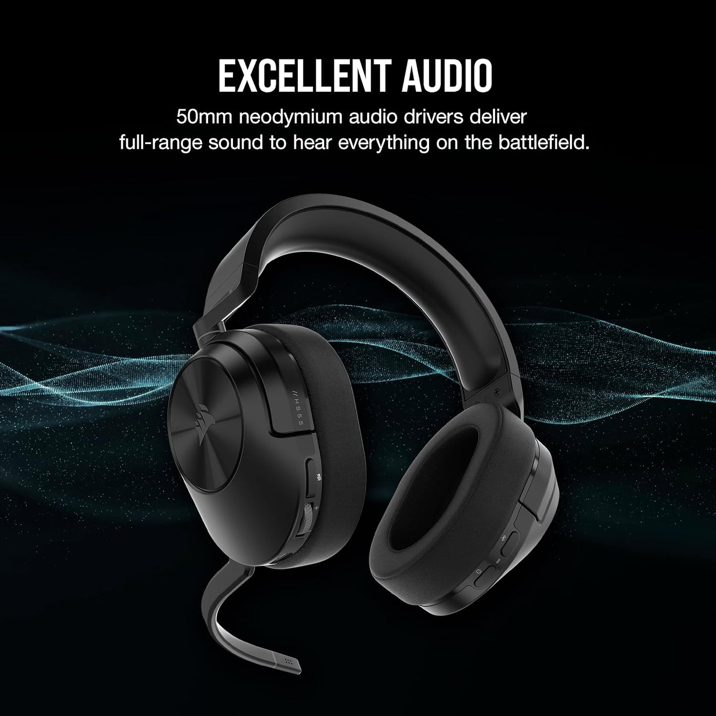 Corsair HS55 Wireless CORE Gaming Headset - Renewed